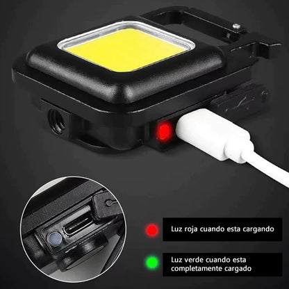 MINI LINTERNA LED RECARGABLE 2X1