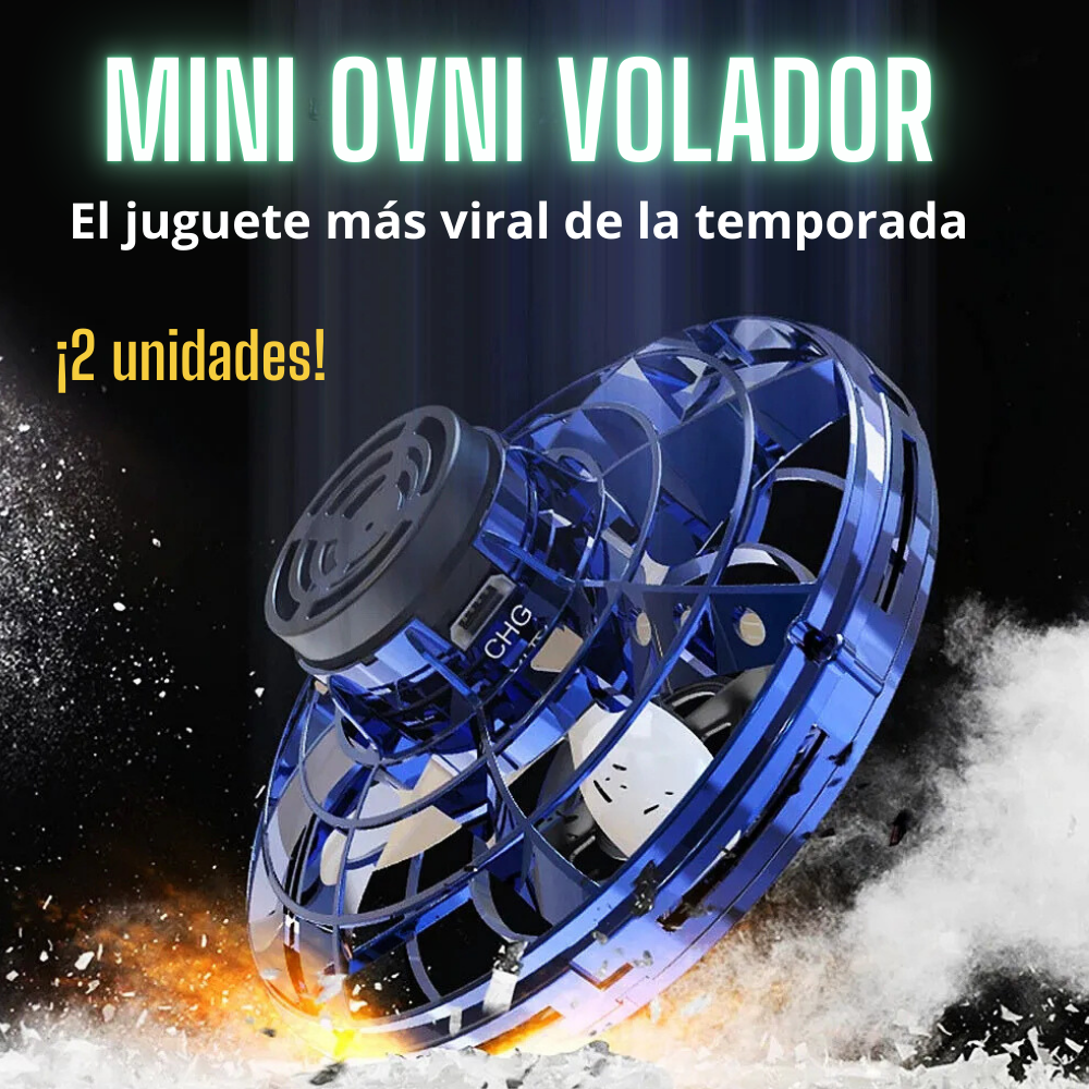 2x1 Mini OVNI con Luz 🛸 -Spinner