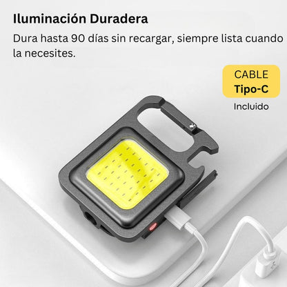 MINI LINTERNA LED RECARGABLE 2X1